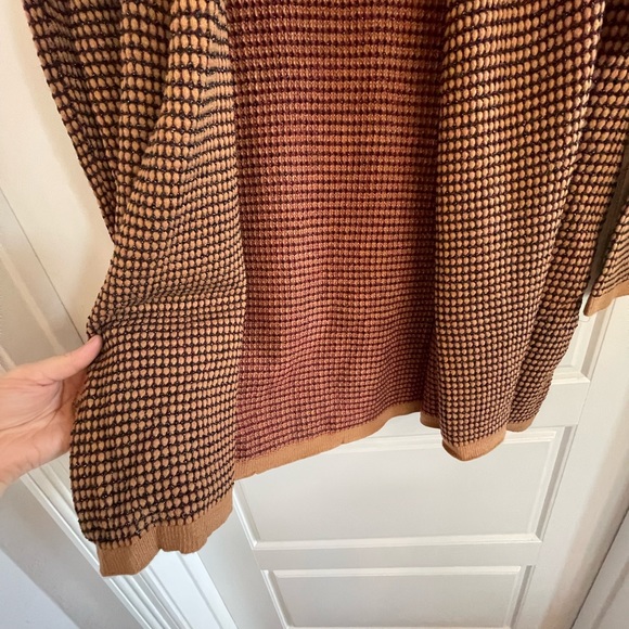 Love for Humanity Black Label Brown, Open Front Cardigan NWT Medium - Picture 5 of 9